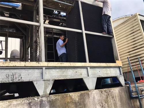 解決冷卻塔噪音問題的降噪維修方法